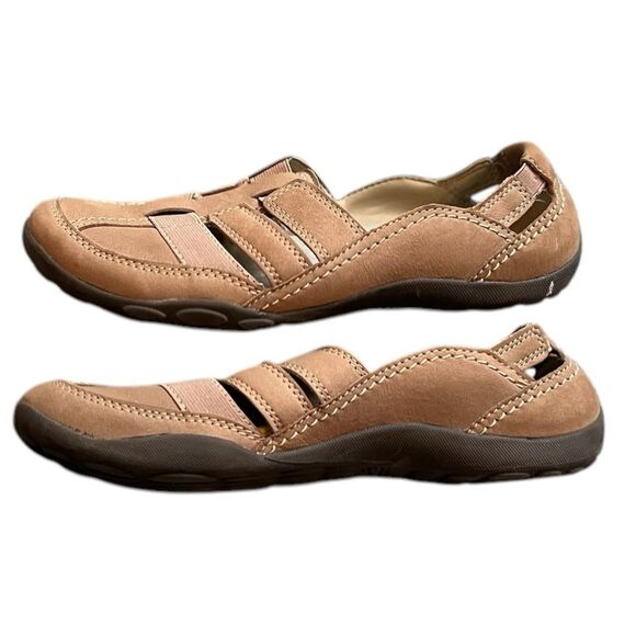 Collections by Clarks, Brown Suede Loafers - Picture 4 of 5